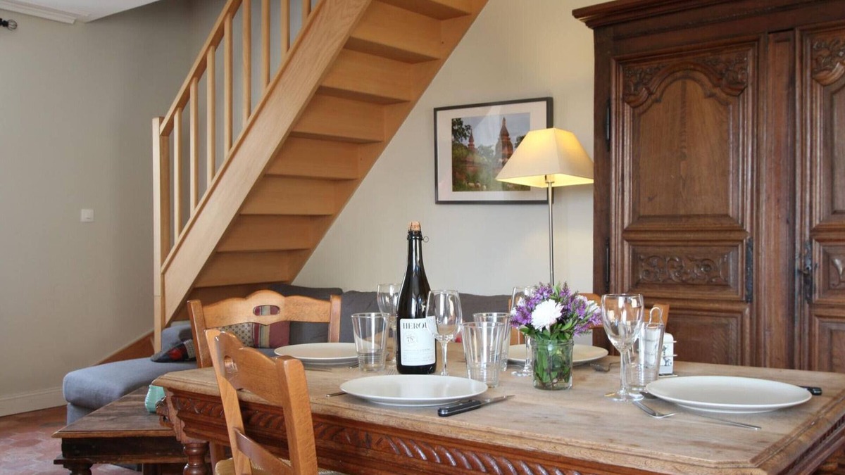 Sainte-Marie-du-Mont Cottage | Charming Cottage with Garden near Utah Beach - Fireplace, Modern Amenities, and Pet Friendly