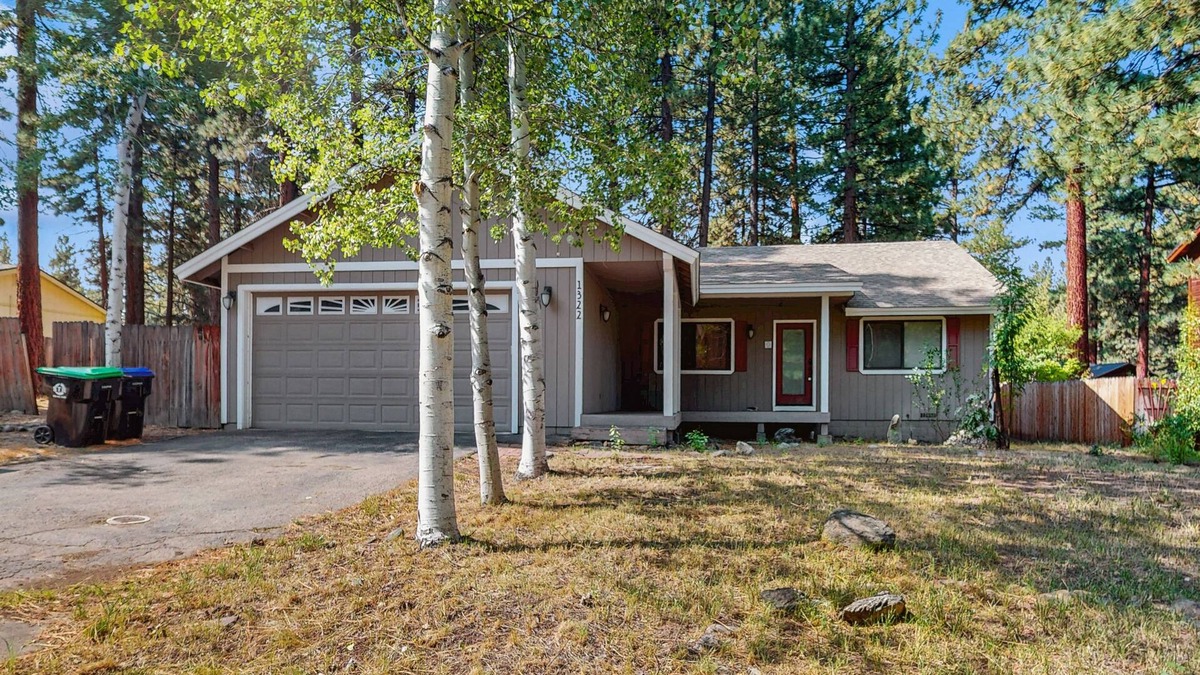 Bijou Park Acres House | Charming Cabin Home with Fireplace, W/D, Enclosed Backyard
