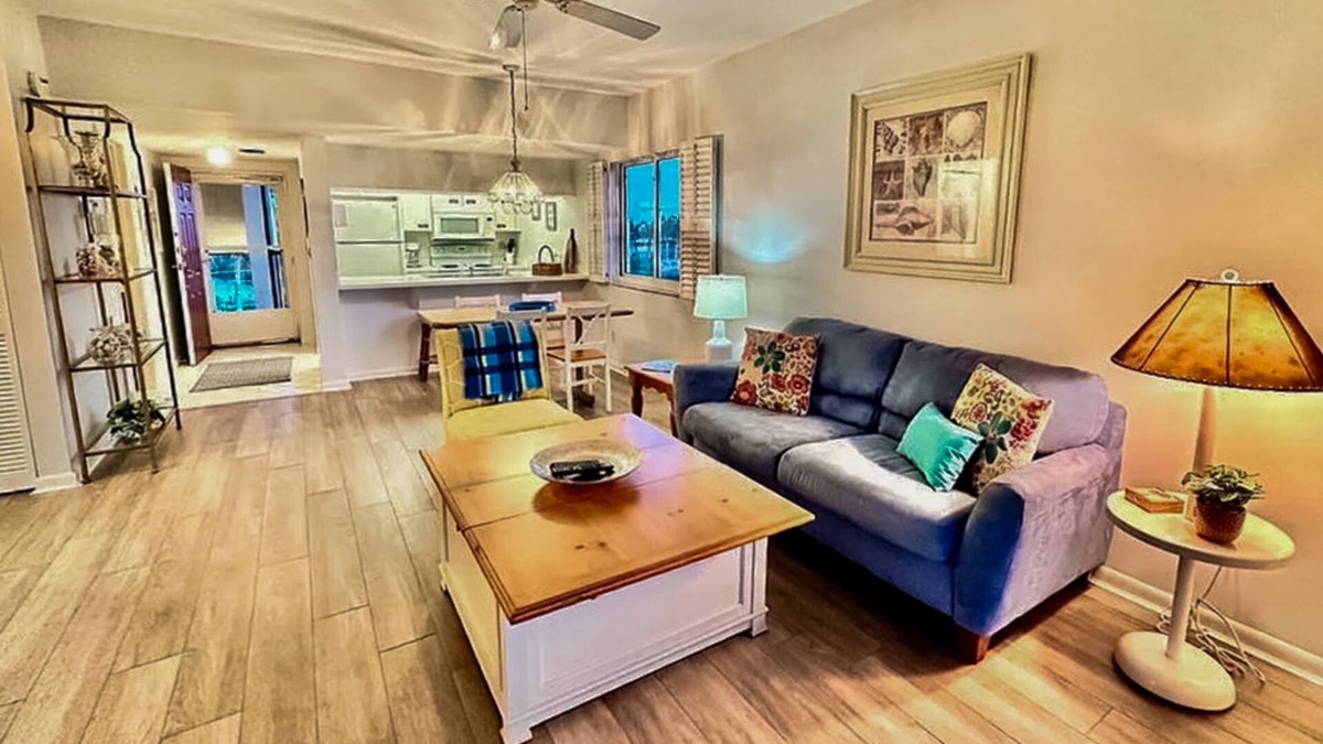 Bonita Shores Condo | Charming condo with amazing gulf views & screened lanai