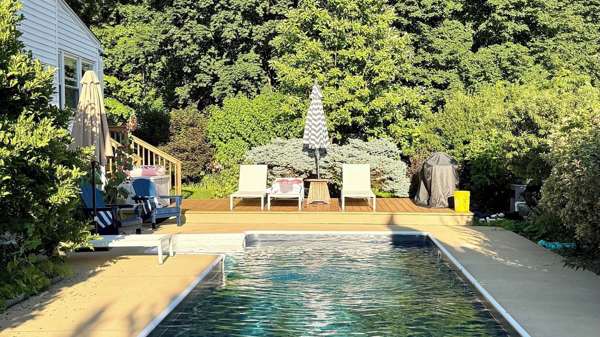 Garrison House | Charming Contemporary Home with Lap Pool and fully enclosed yard