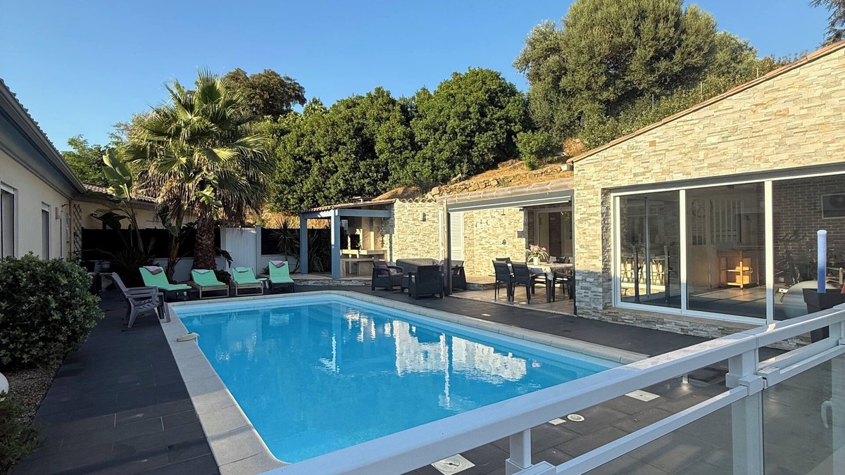 Sarrola-Carcopino Villa | Charming family villa with pool located in the large Ajaccio