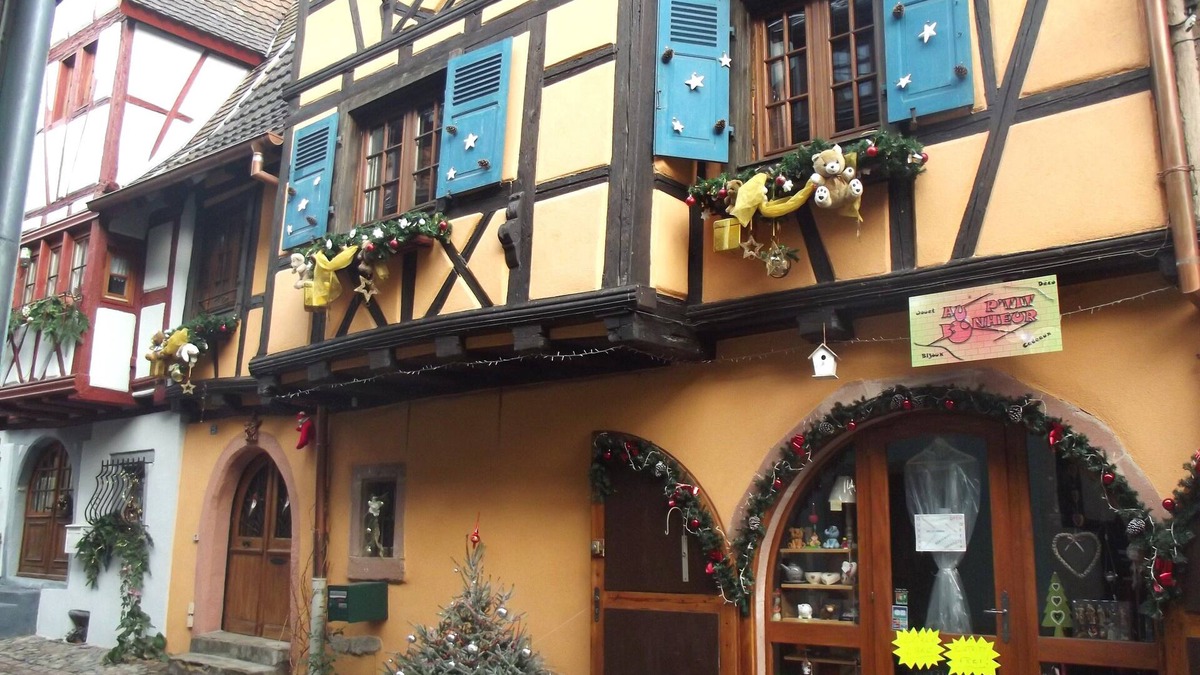 Eguisheim Apartment | Charming flat in heart of bulwarks. Polychromatic wooden ceiling