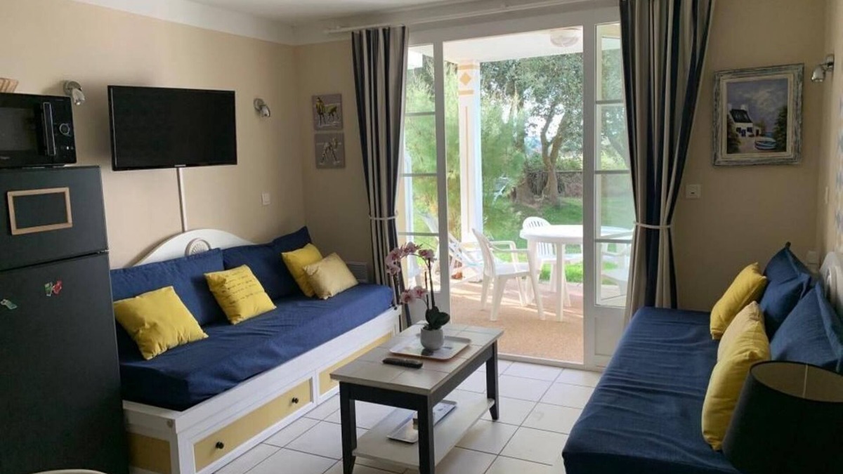 Bourgenay Apartment | Charming T2 ground floor with heated pool