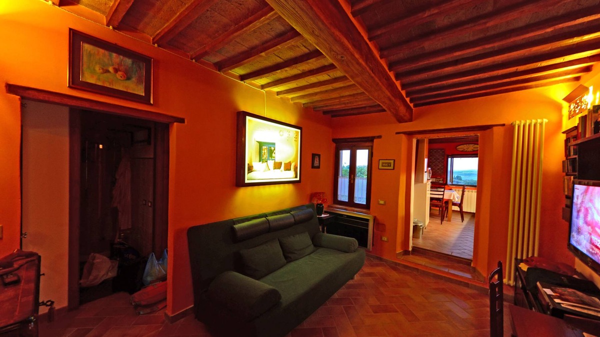 San Quirico d'Orcia Apartment | Charming Gateway to Tuscany - The scenic House of the Lamps in Val d'Orcia