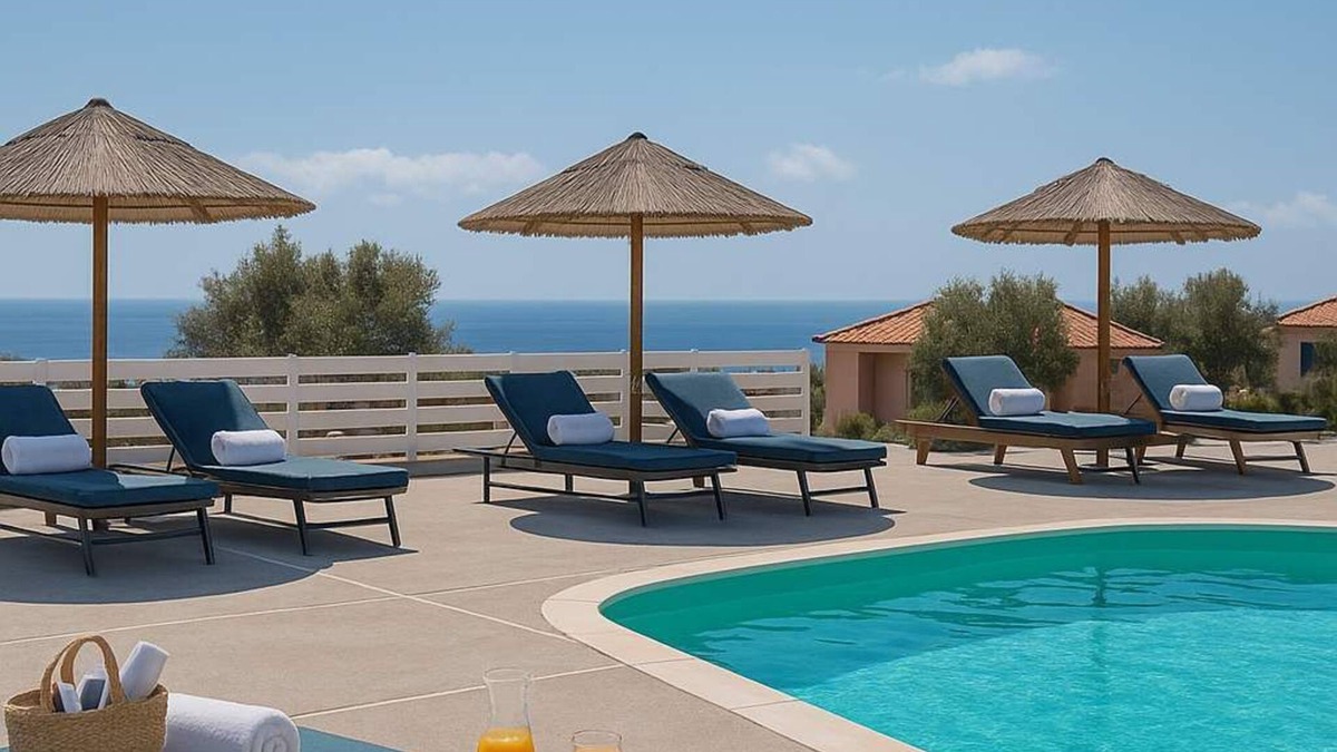 Ormos Koumeikon Apartment | Charming Hideaway with Shared Pool – Perfect for Relaxation