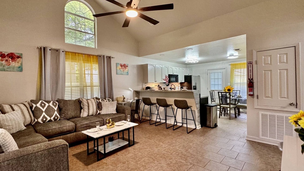 Gulfport House | Charming House, Sleep 8, Beach, Casino, Private fenced in backyard
