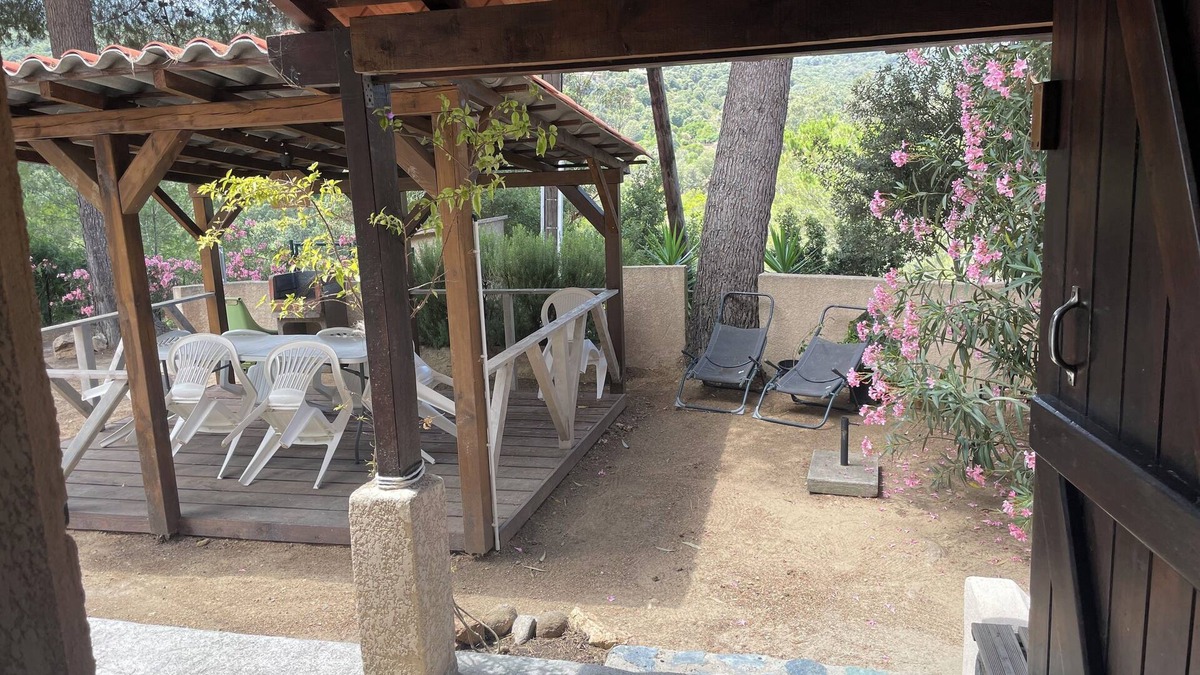 Belvedere-Campomoro Apartment | Charming little ground floor apartment villa with garden area
