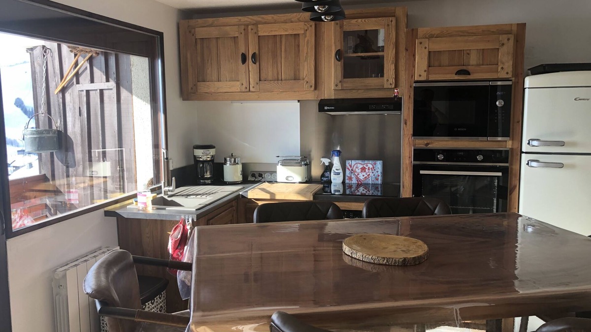 Les Saisies Apartment | Charming mountain-style T3 completely renovated
