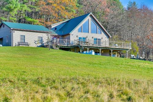 Oak Hill House | Charming New York Chalet with Hot Tub and Game Room!
