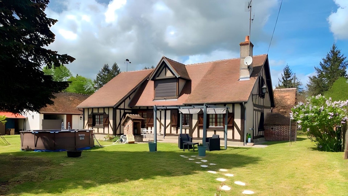 Chaon House | Charming private cottage of 6P 3CH3SDB Jacuzzi & swimming pool Sologne Orléans Beauval