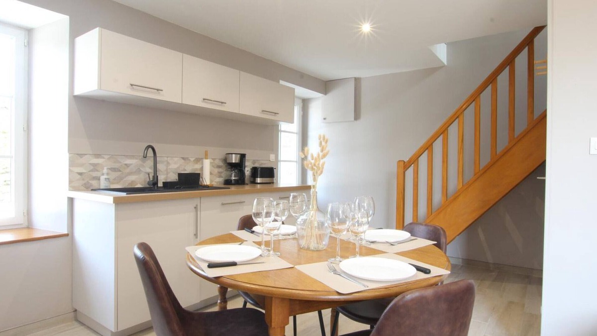 Creances Cottage | Charming Renovated Stone House with Garden, near Beach in Créances