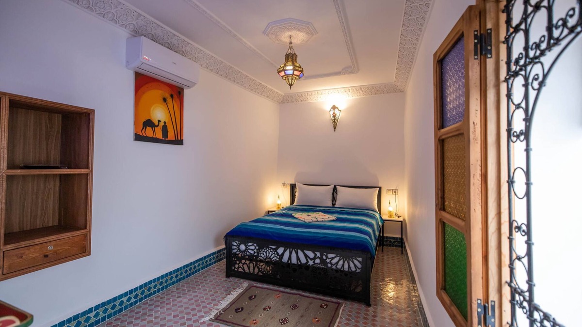 Zekkak Er Roumane House | Charming riad in delightful Fes : Room Chams