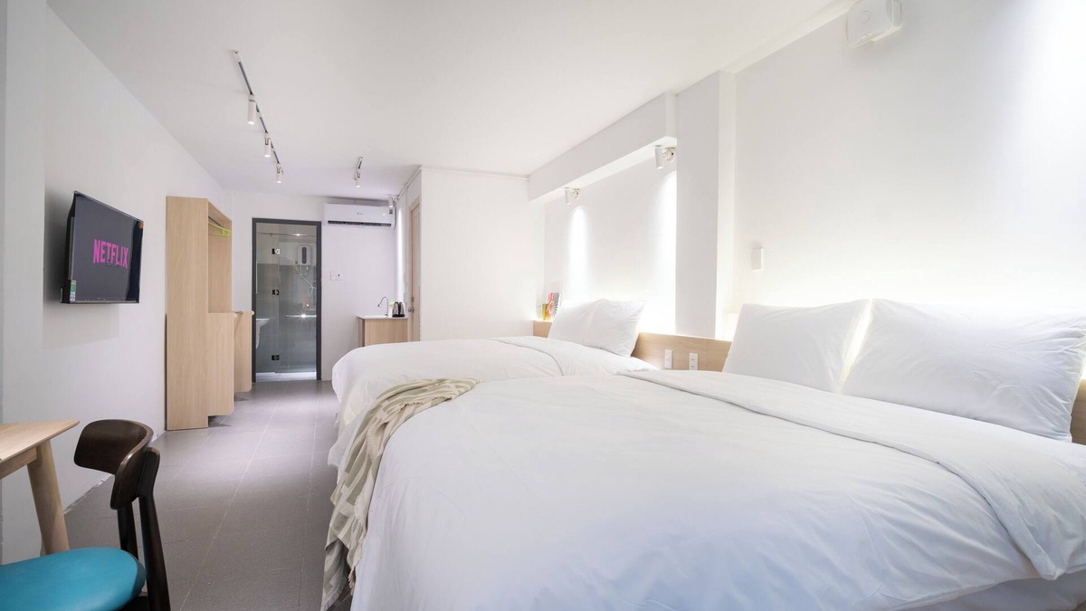 Phuong 6 Apartment | Charming studio for 4 guests with WiFi and AC in lovely Hồ Chí Minh