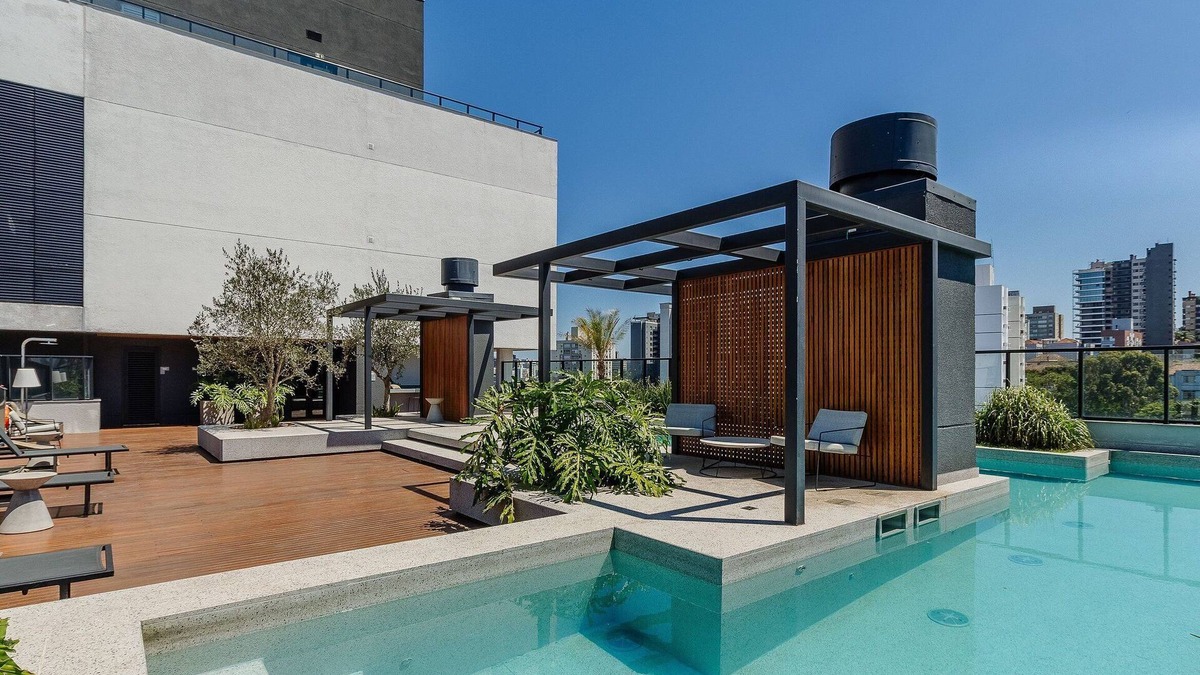 Rio Branco Apartment | Charming Studio With Pool in POA Grb0917