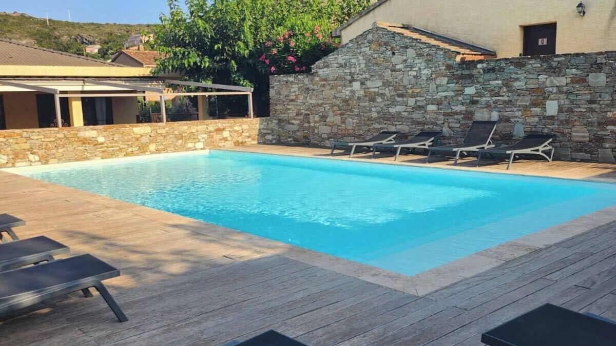 Sisco Apartment | Charming studio with swimming pool