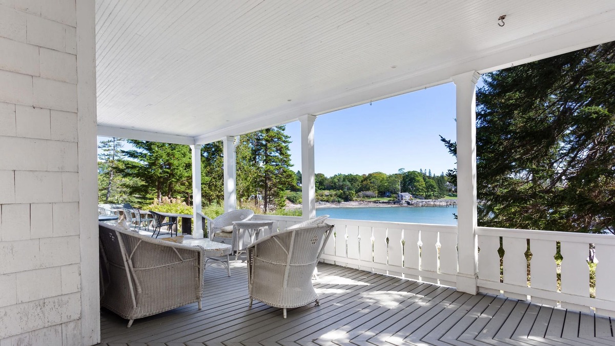 Northeast Harbor House | Charming summer cottage overlooking Gilpatrick Cove near Acadia National Park.