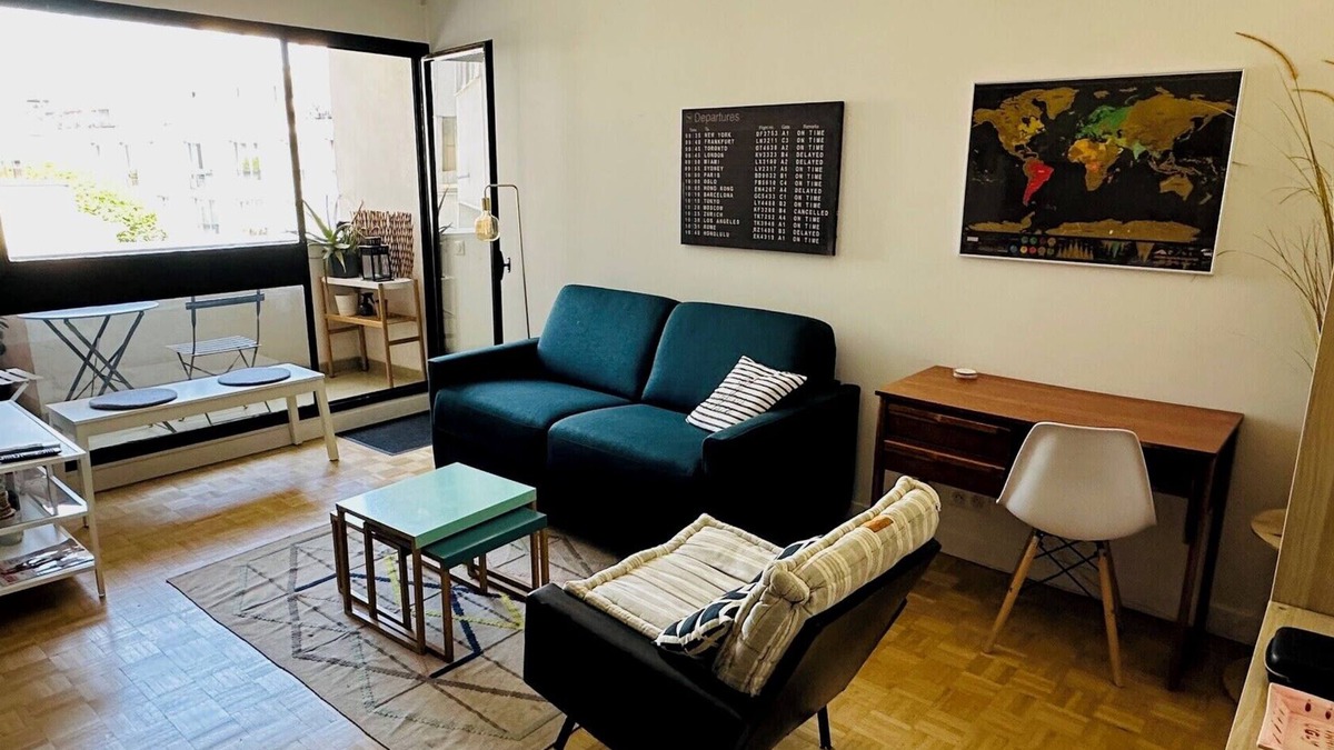 Quartier de la Roquette Apartment | Charming T2 with balcony near the Bastille