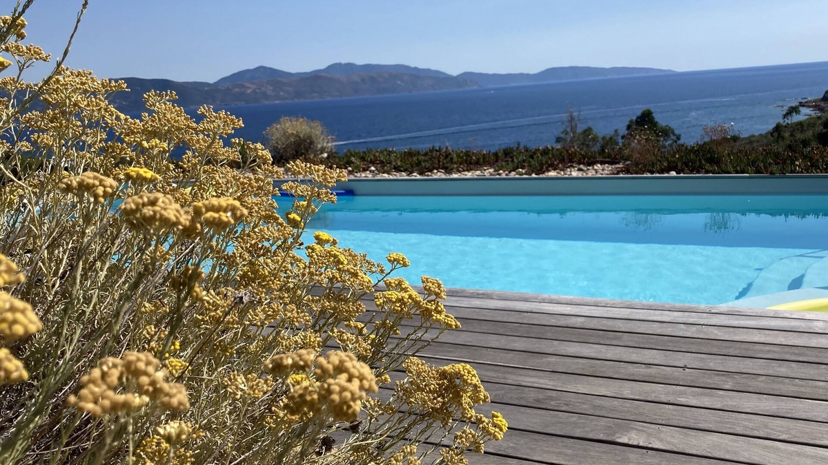 Sagone Villa | CHARMING VILLA, SEA VIEW, EXCEPTIONAL LOCATION, HEATED POOL