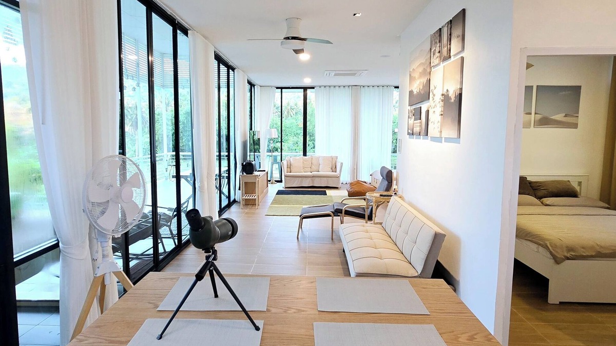 Si Racha Villa | Charming villa with 2 bedrooms and WiFi, AC in pleasant Bangpra Sriracha