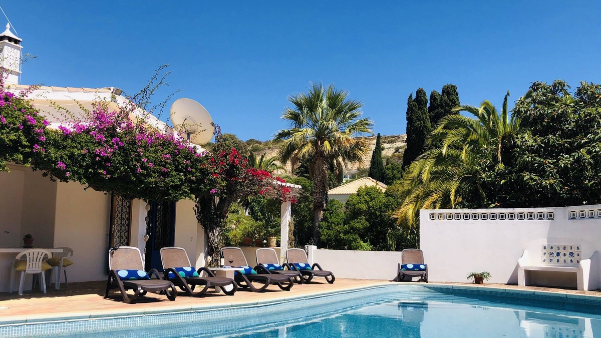 Praia da Luz Villa | Charming Villa with Heated Pool & Large Garden near Sandy Beach, Hiking and Golf