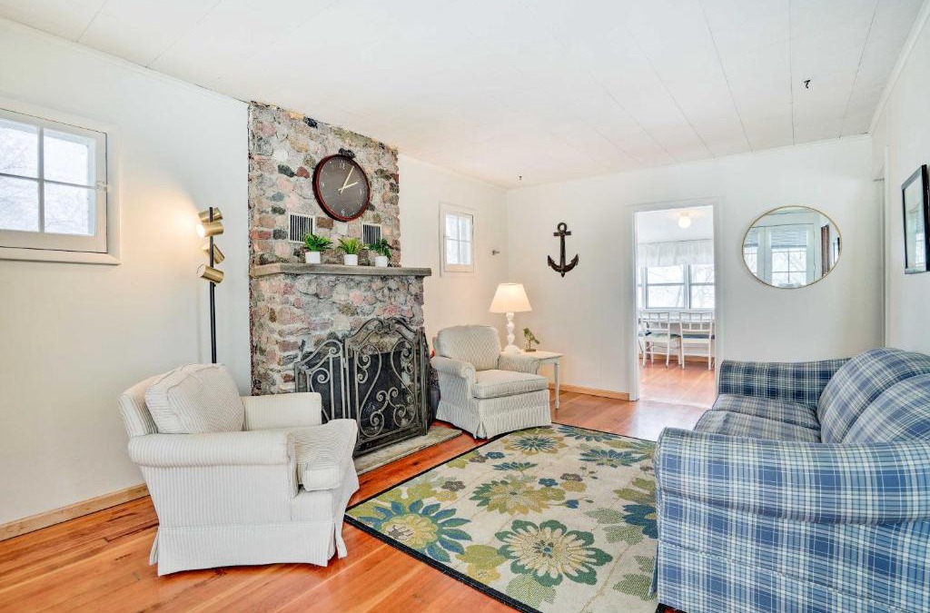 South Haven House | Charming Waterfront Cottage with Private Dock!