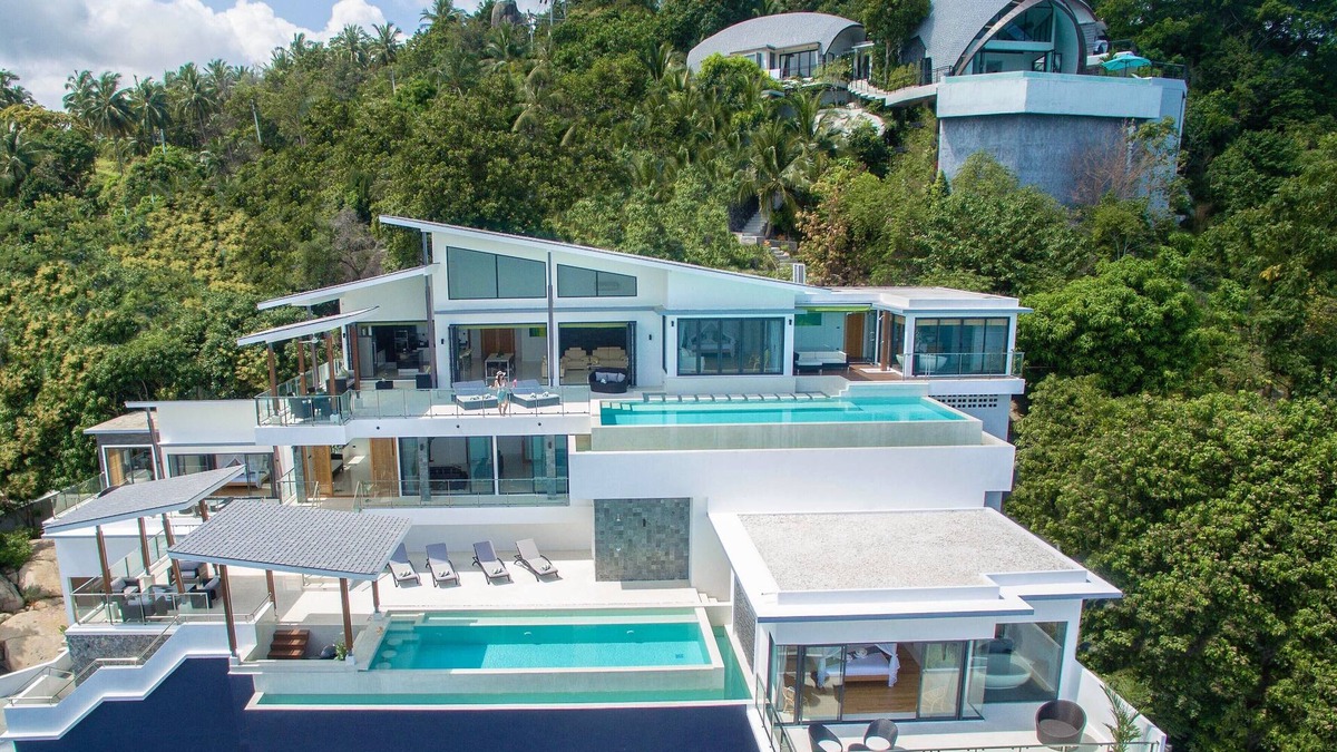 Lamai Villa | Chaweng Peak Villas - 8 Bedrooms Villa With Infinity Pools