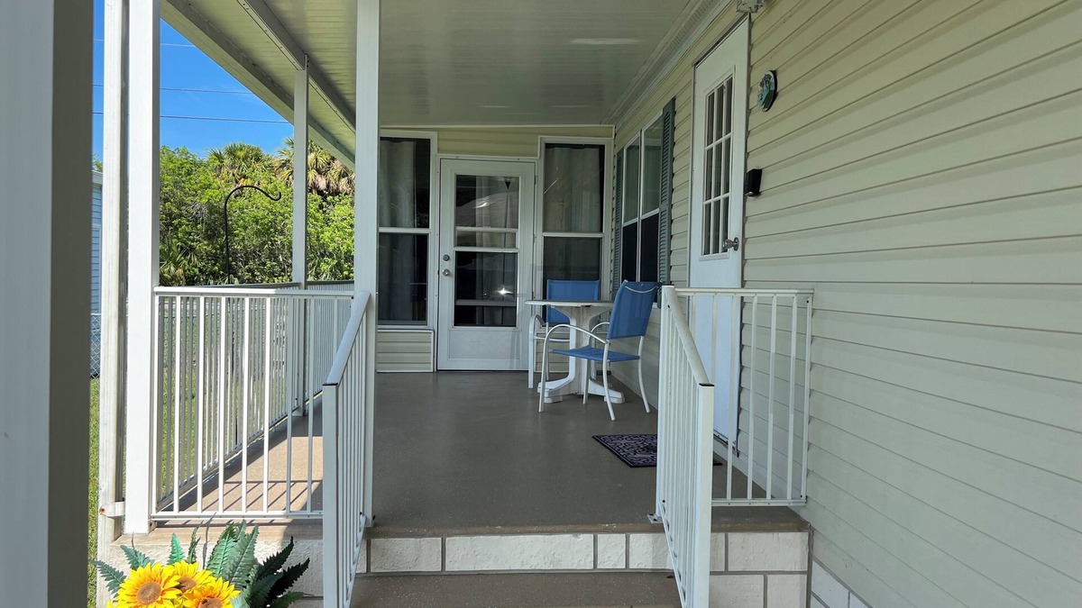Barefoot Bay House | Cheerful Barefoot Bay vacation rental