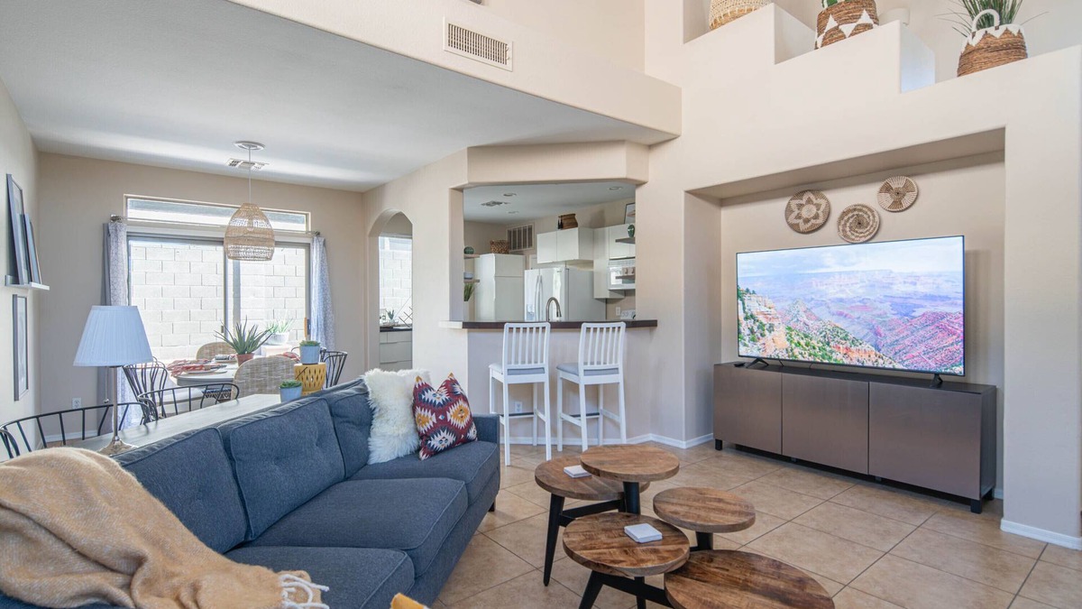 Tatum Ranch House | Cheerful Cave Creek Home w/Firepit in Backyard