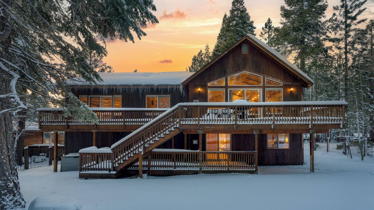 Country Club Estates House | Cherry Hills | Spacious Tahoe Cabin with Deck, Fireplace & Open Interiors