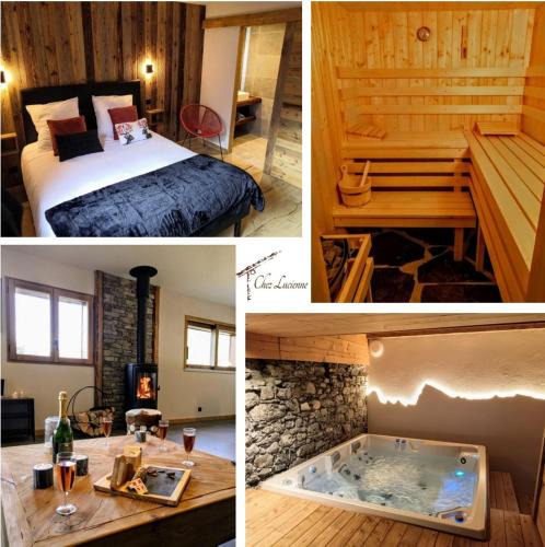 Samoens Apartment | Chez Lucienne, jacuzzi et sauna