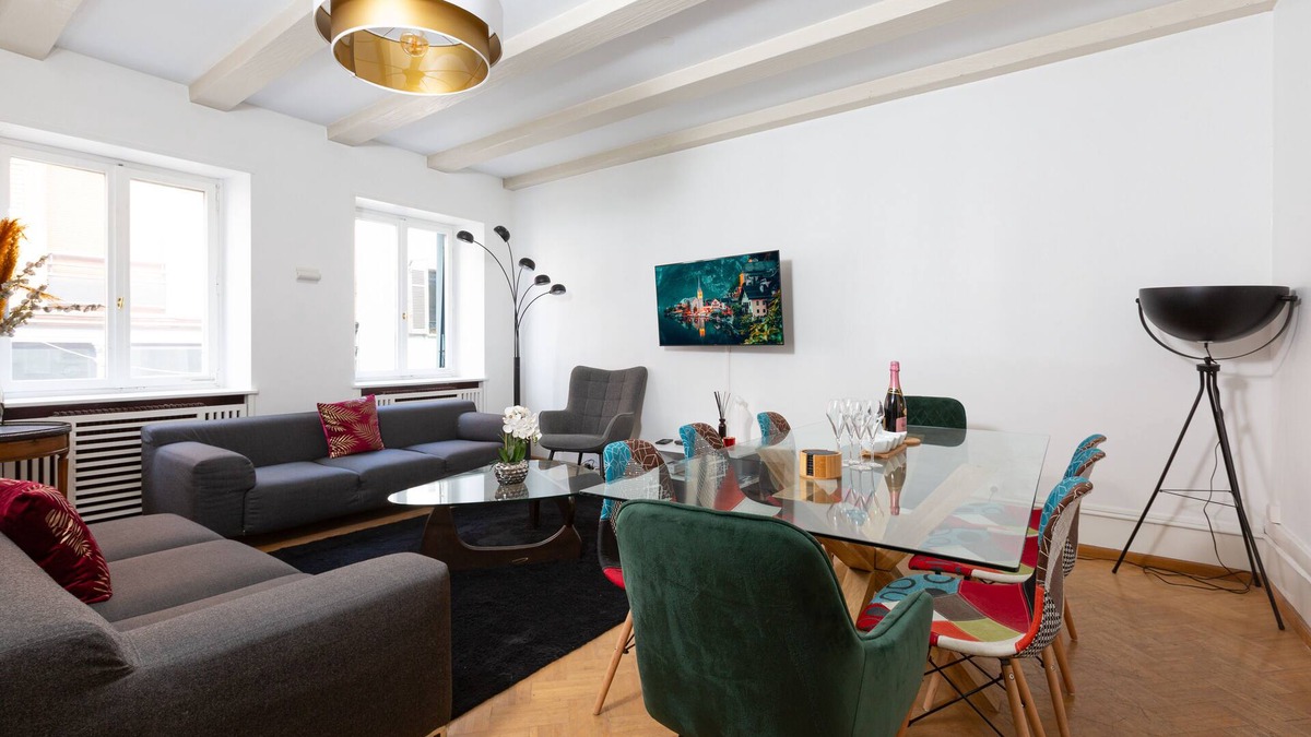 Mulhouse Apartment | Chic & cozy - 2 apartments with 4 bedrooms + dormitory - heart historical center