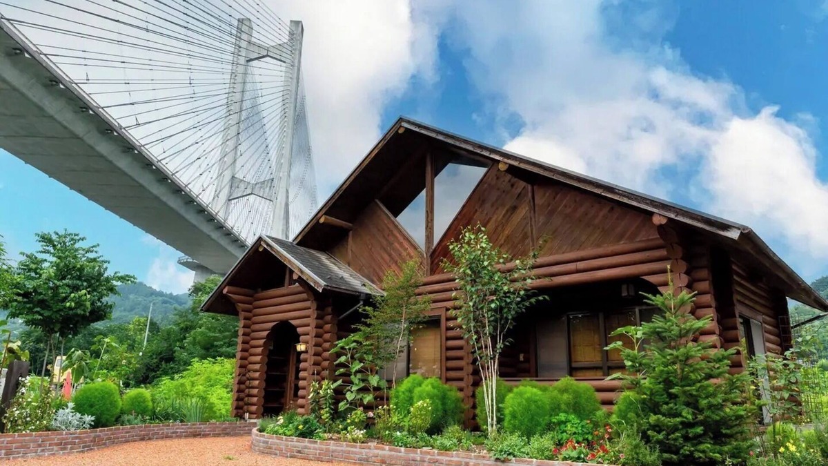 Ogano-machi RV Rental | Chichibu Park Bridge Camp Base Entire log house fo/Chichibu City Saitama