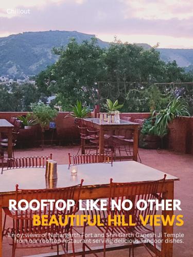 Amer Fort Road Hotel | Chillout - A Boutique Hotel & Rooftop Restaurant Jaipur