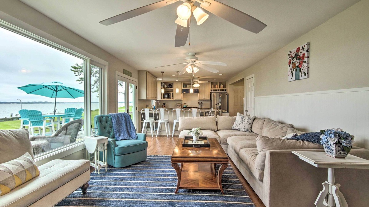 Cambridge House | Choptank River Beach Home w/Pier in Cambridge!