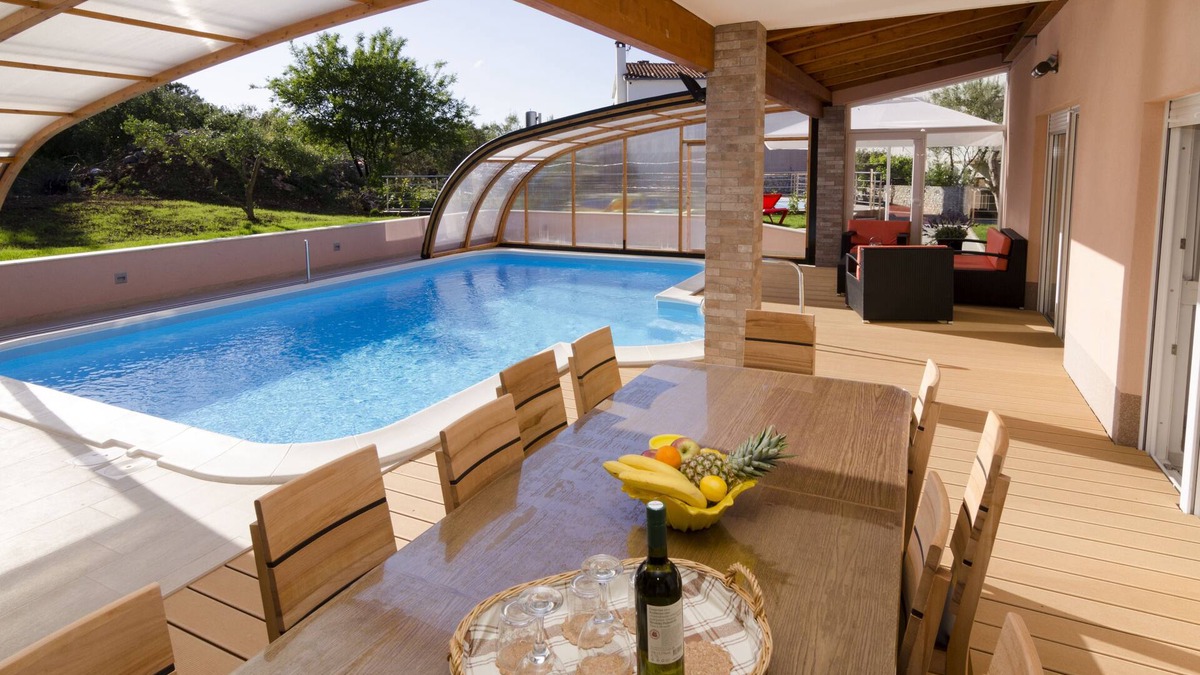 Slatine Villa | Čiovo- villa with a heated pool- all year vacation