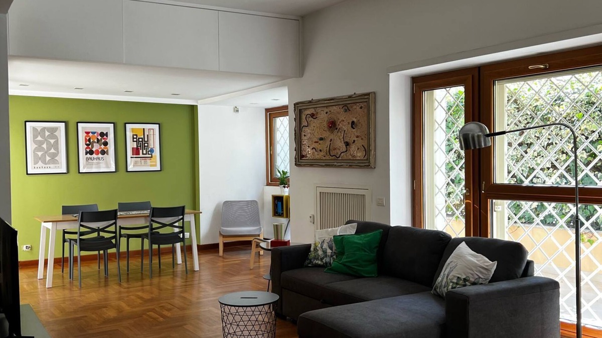 Quartiere Coppede Apartment | Civic1, charming family accommodation with garden