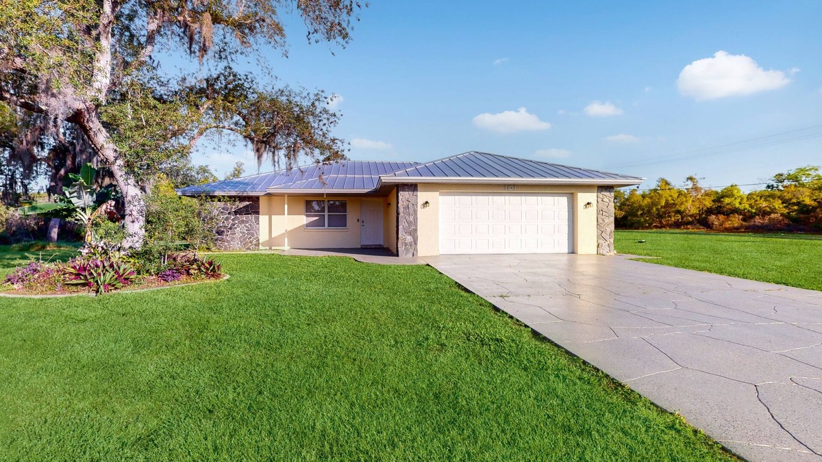 Lake Placid House | Classic home close to Lake Placid with modern updates, W/D, AC, & patio