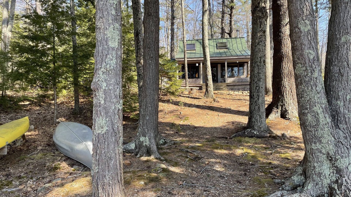 Hope Cottage | Classic Maine Lake Cottage with two beaches on 8 private acres.