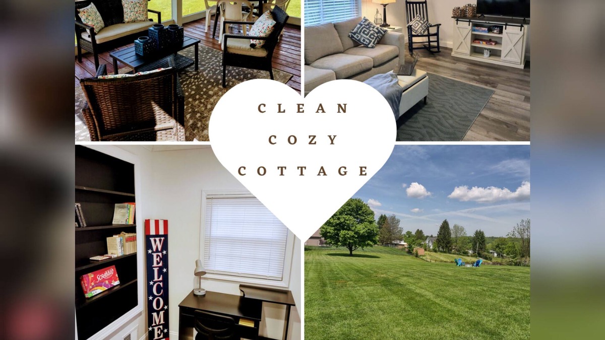 Prosperity House | Clean Cozy Cottage 2BR W/ screened in porch, Summit Bechtel & New River Gorge NP