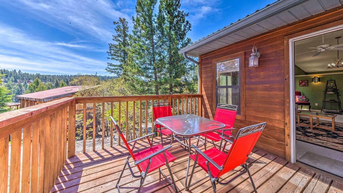 Cloudcroft House | Cloudcroft Escape w/Forest Views!