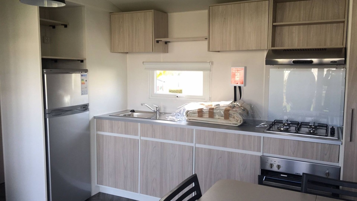 Litteau House | Cmping village 4 * Domaine du Litteau New mobile home Samba 6/8 people