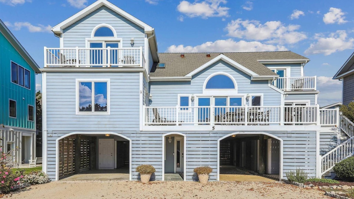 South Bethany House | Coastal Bliss Nestled in Bethany Beach: Oceanside, Elevator, Sleeps 16