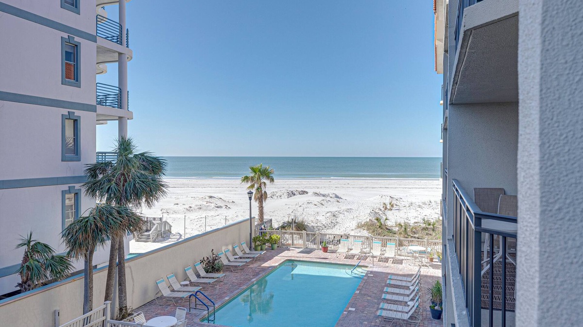 Belle Vista Condo | Coastal Gem | Gulf Views + Walk to Fun
