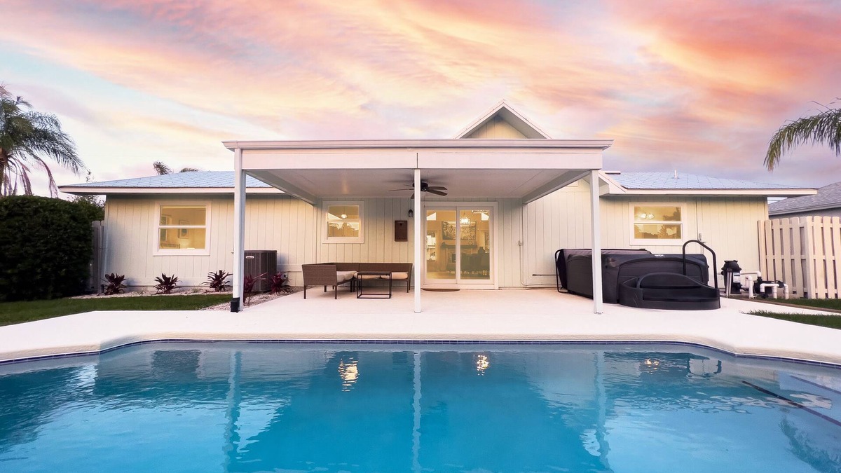Port Saint Lucie House | Coastal Gem: Pool, Hot Tub, King Bed, & More