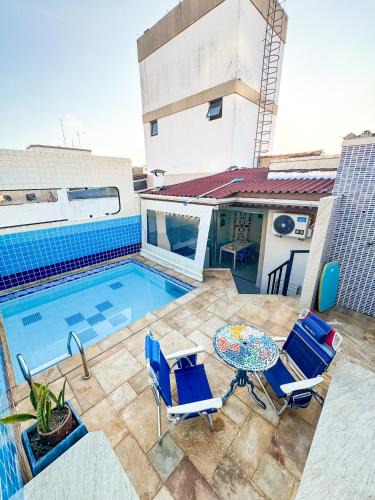 Asturias Apartment | Cobertura 51 de 3 quartos com piscina e churrasqueira privativa