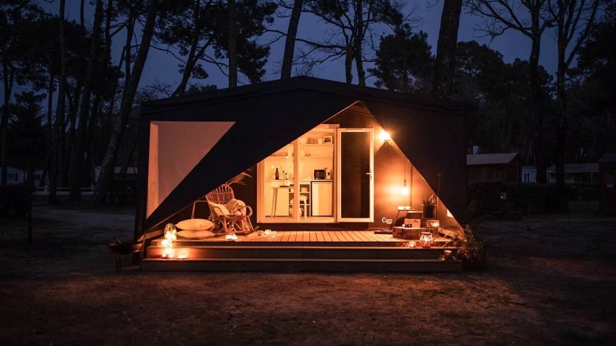 Soligny-la-Trappe Cabin | Coco Sweet with Bathroom in Le Perche