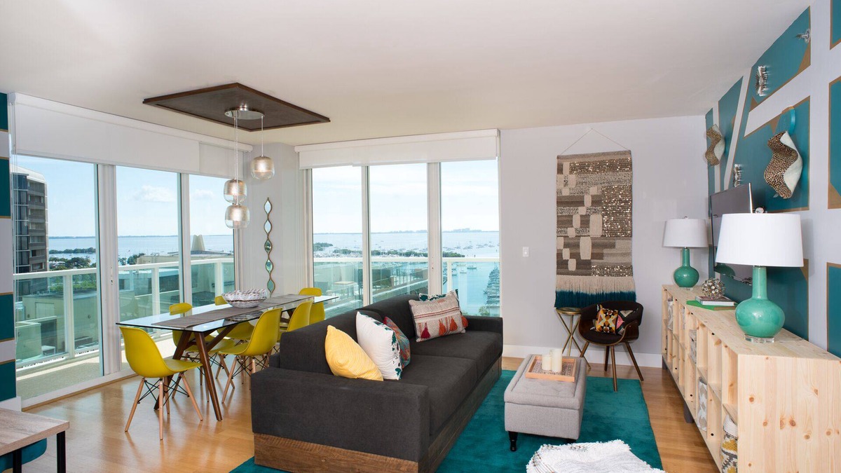 Coconut Grove Apartment | Coconut Grove Gorgeous Bay View 1/1.5 Condo Includes Parking