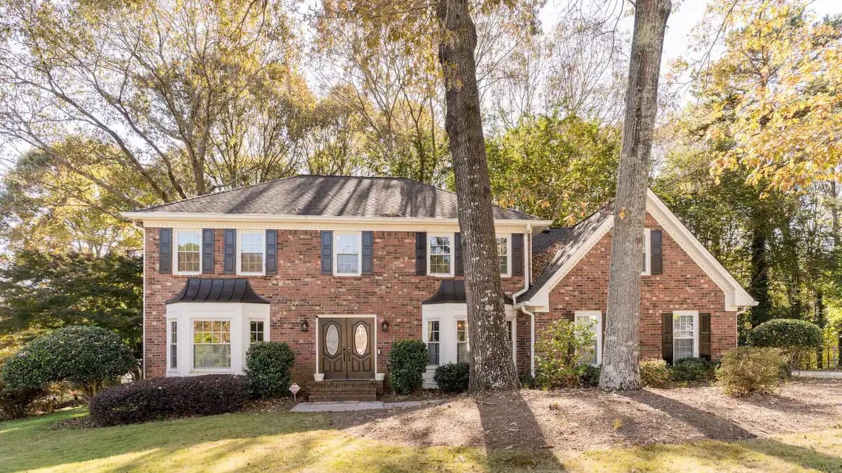 Stone Mountain House | Colonial with a contemporary flare. Come relax and unwind!
