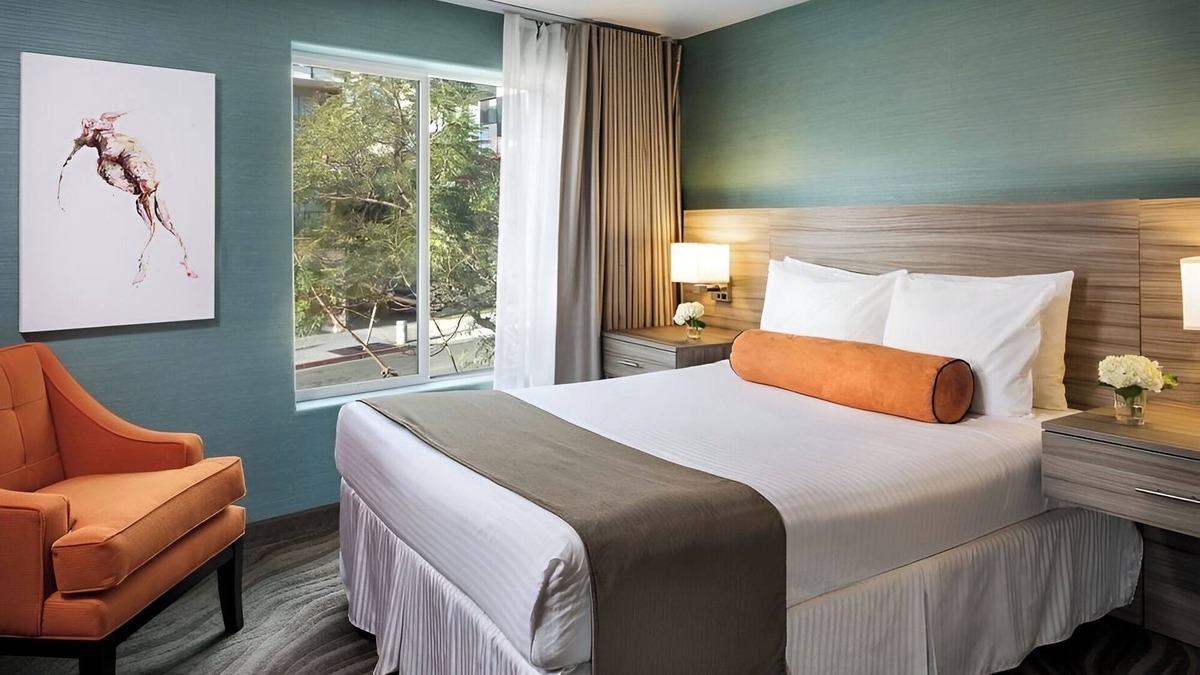 Little Italy Hotel | Colorful Artistic Suite with Balcony Views – Sustainable & Walkable | 4 Units