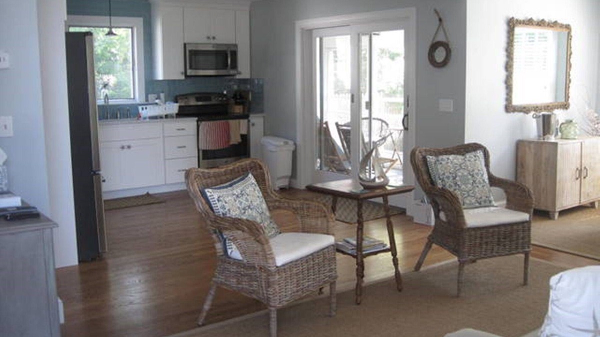 Easton's Point House | Comfortable home and separate cottage walking distance to the water